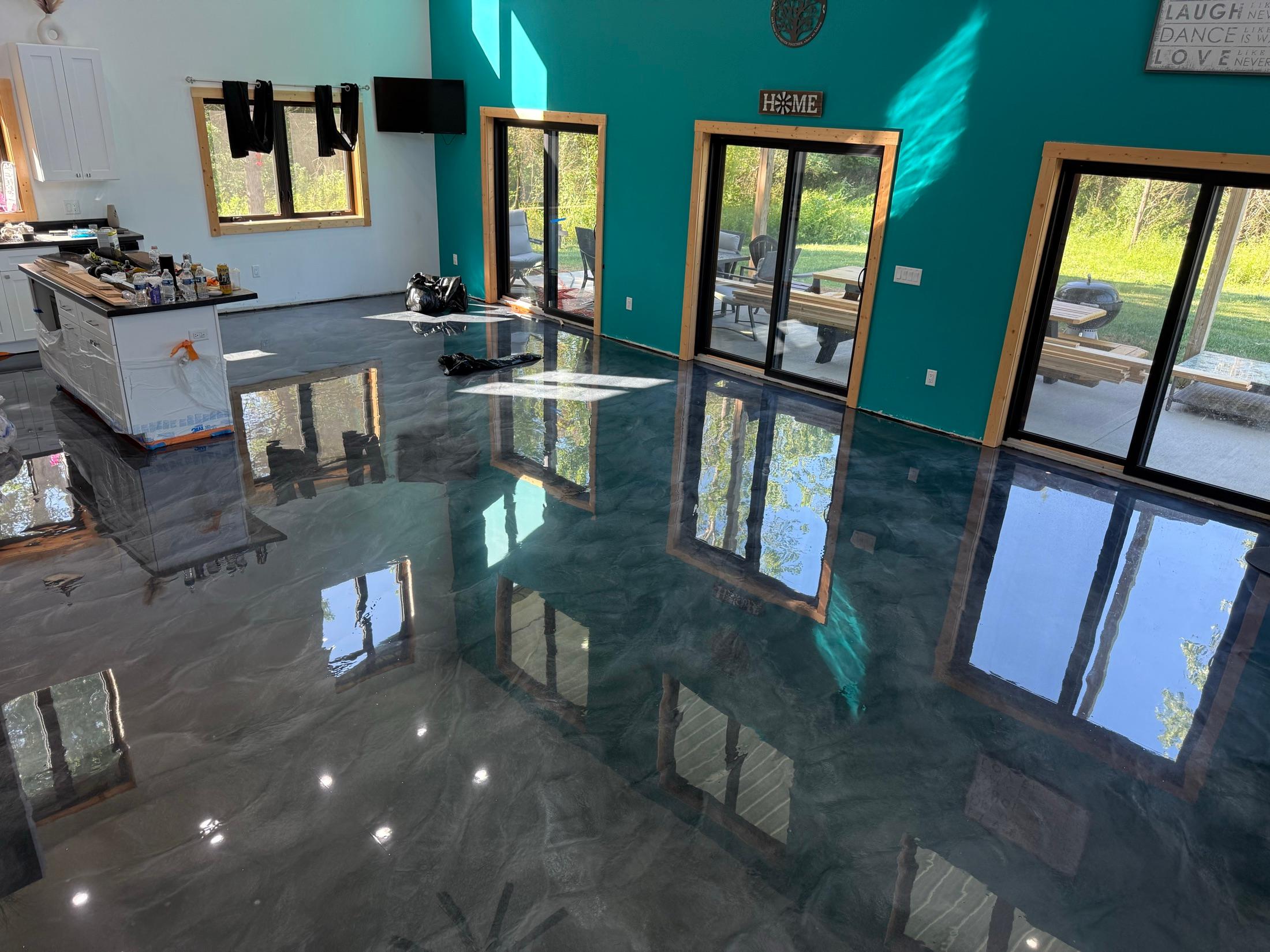 Pigmented Floor