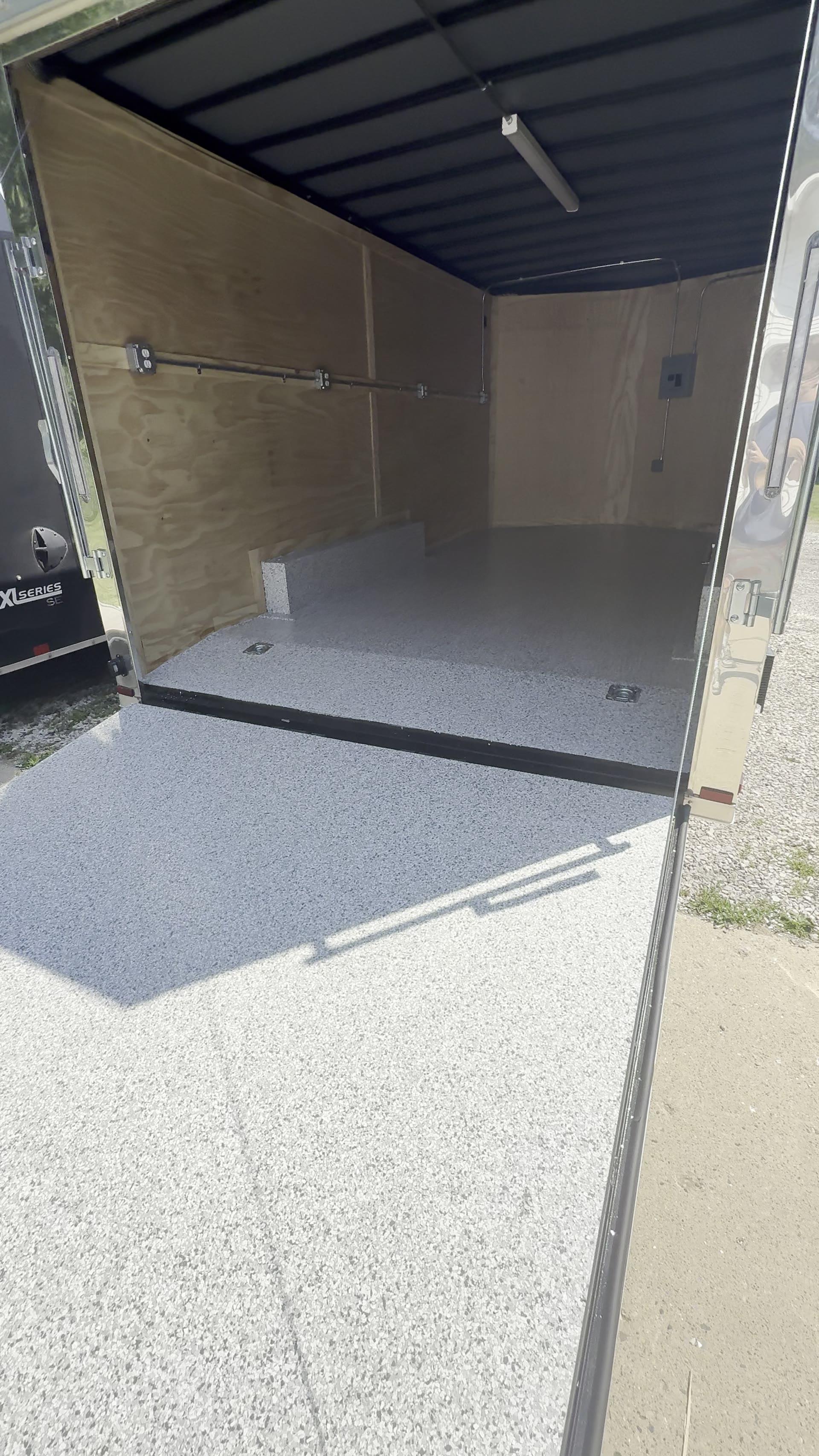 Trailer Flake Floor